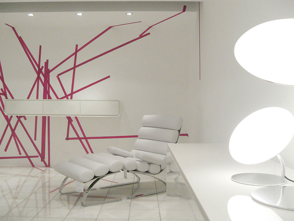 design and implementation of a exhibition design in seemann interieur's showroom.