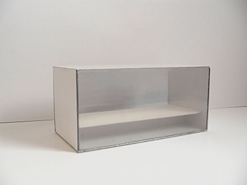 interieurdesign. modell ansicht, über Erforschung von raum und Atmosphäre. offen/geschlossen fragil/stabil